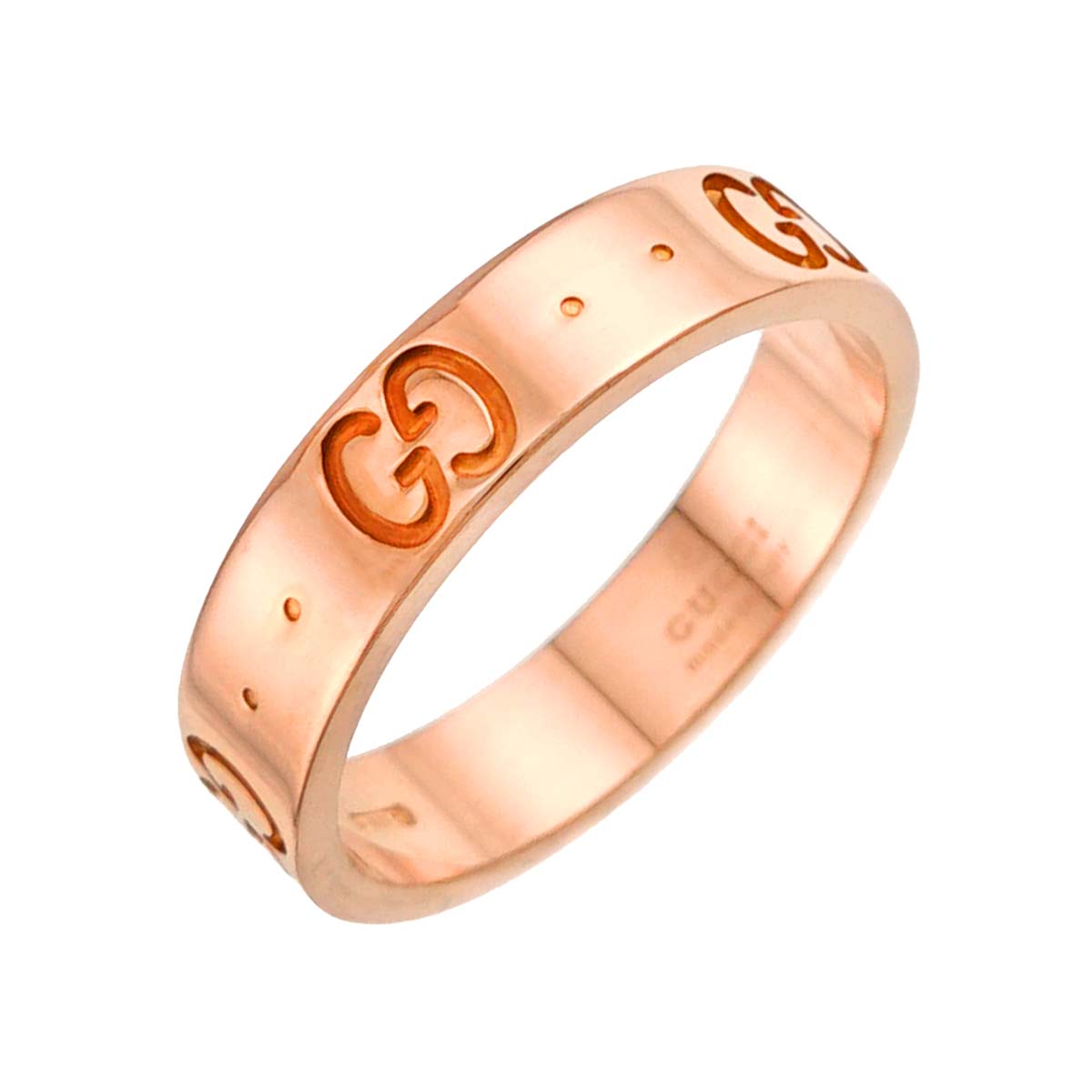Icon Ring 18K PG Pink Gold 750 Size8 4-4.5(US)