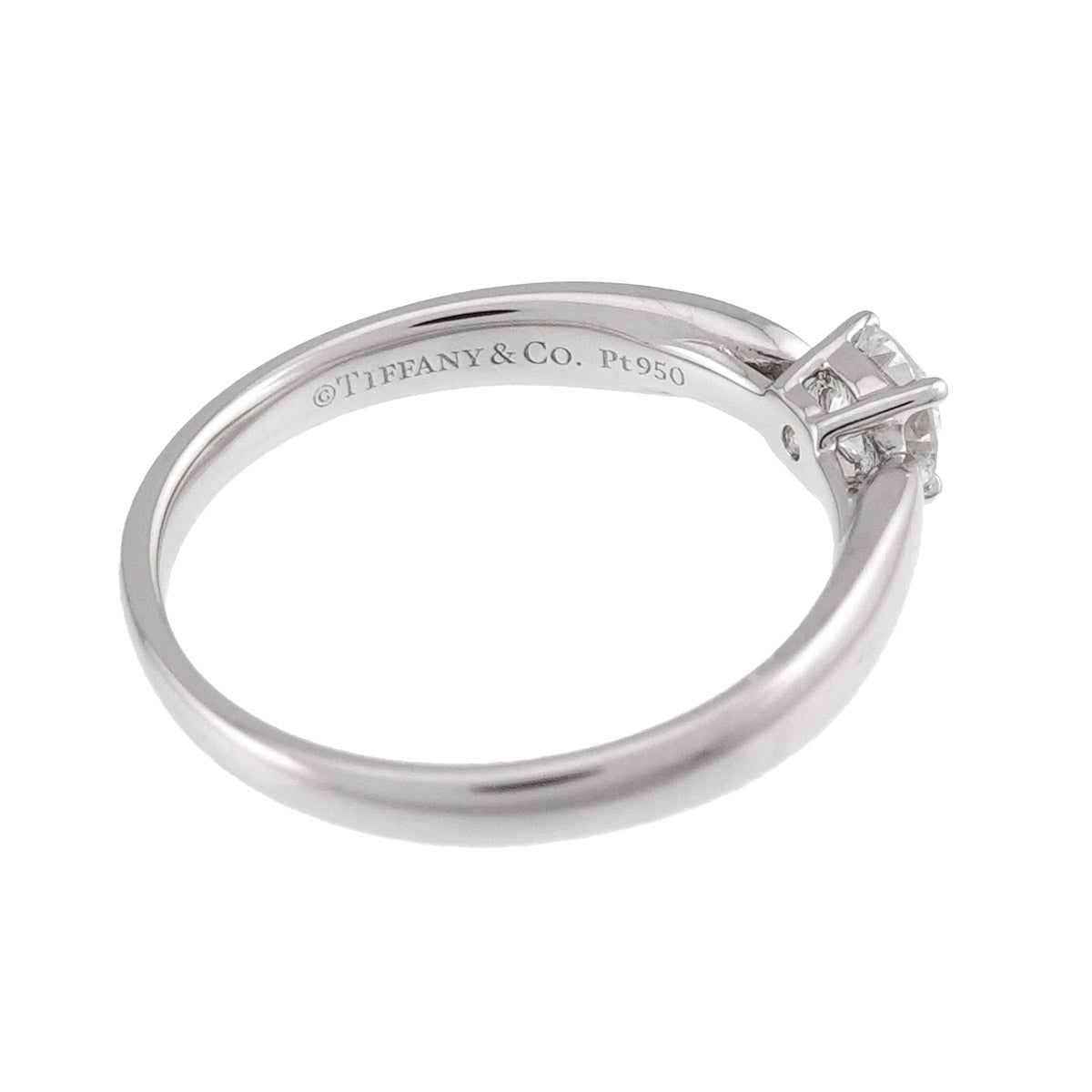 Harmony Diamond 0.28ct I/VS1/3EX Ring Platinum Size4.5(US)