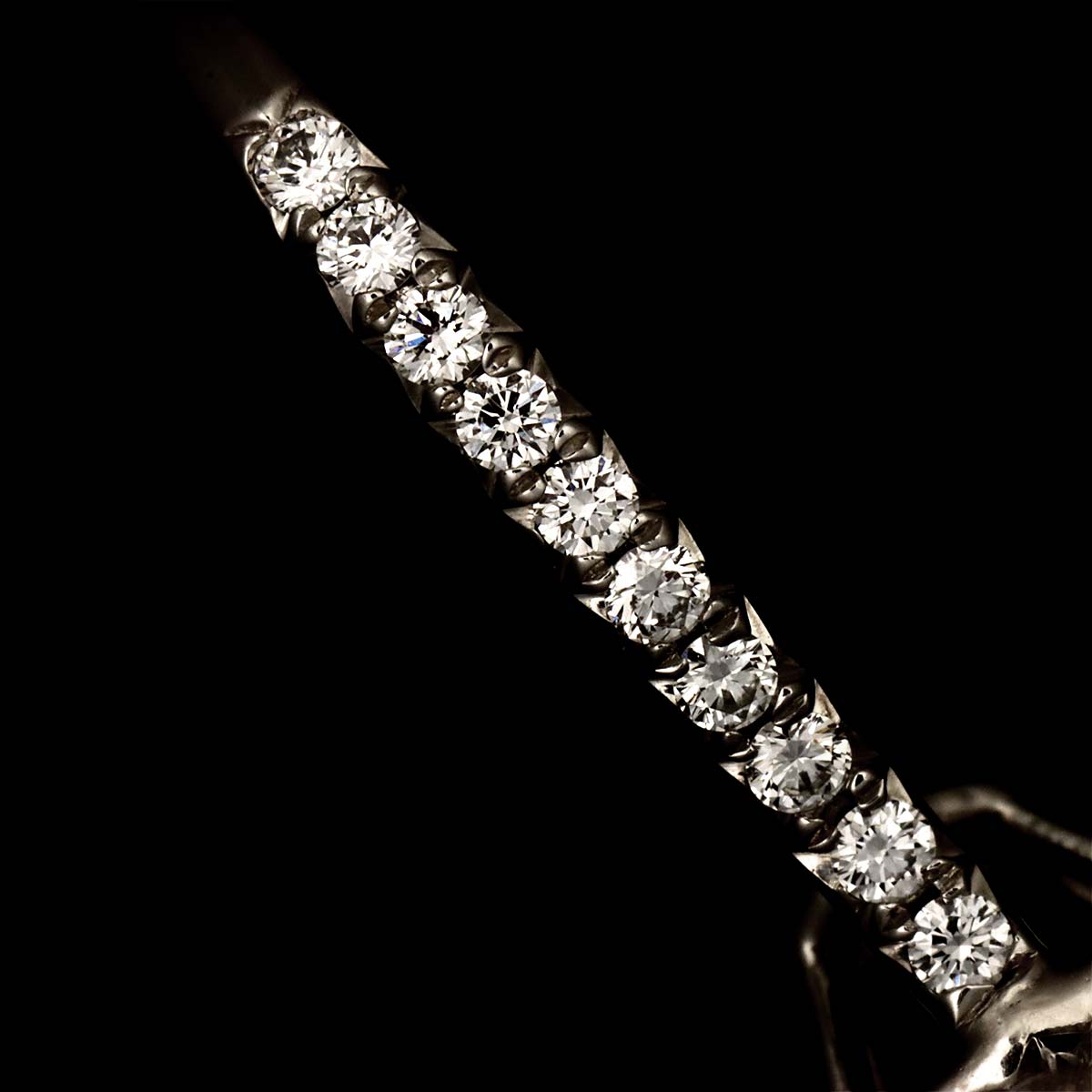 Sapphire Diamond Ring Platinum Size5-5.25(US)