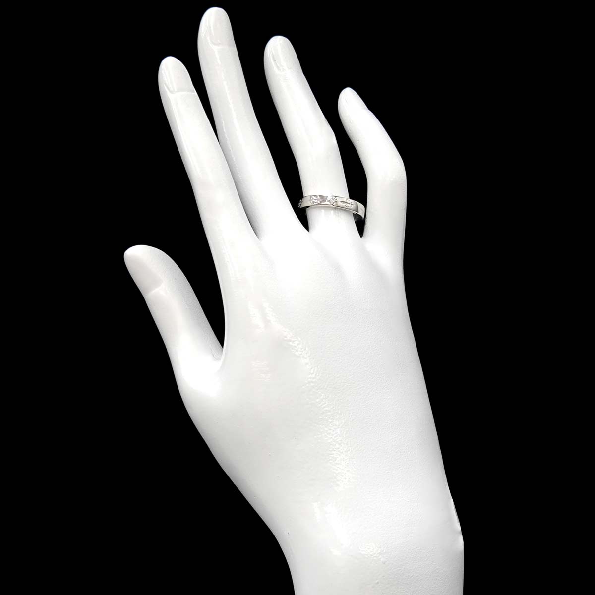 Diamond 0.03ct Ring Pt Size5.5-5.75(US)