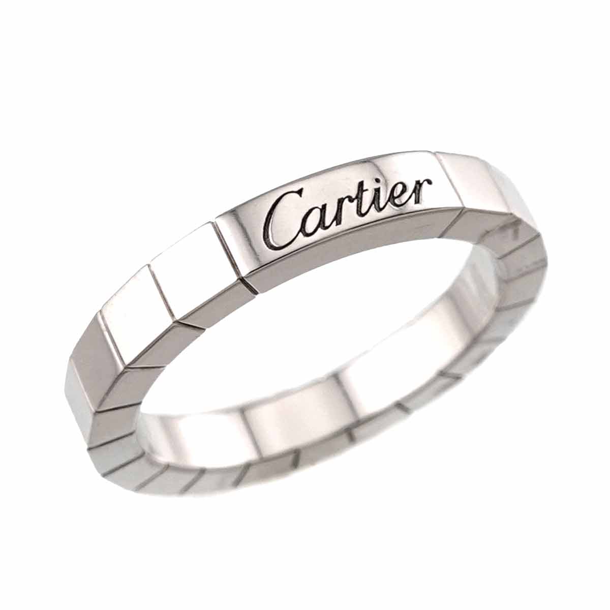 Laniere Ring 18K White Gold 750 Size52 5.75-6(US)