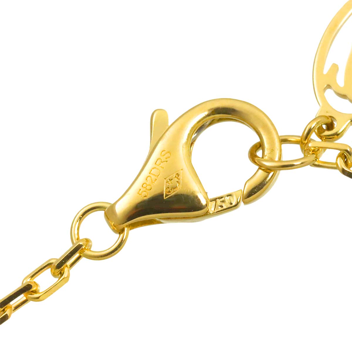 d Amour Diamond Bracelet MM 18K Yellow Gold 750