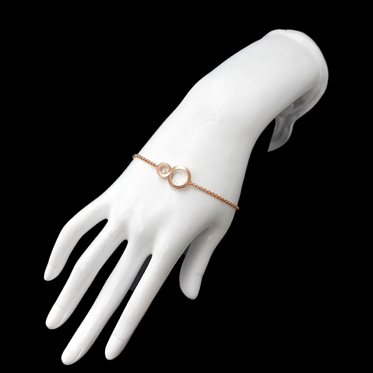 Happy Diamond Bracelet 18K PG 750