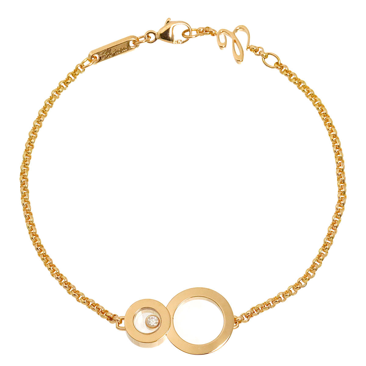 Happy Diamond Bracelet 18K PG 750