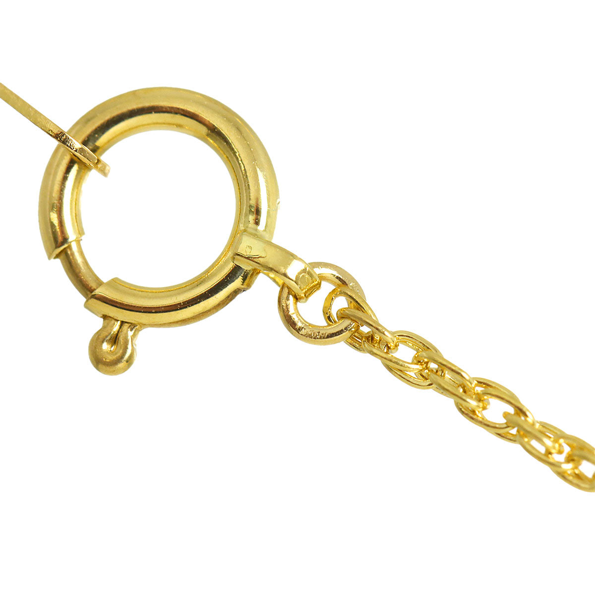Akoya Pearl 4.4-4.2mm Diamond 0.05ct Necklace 18K YG 750