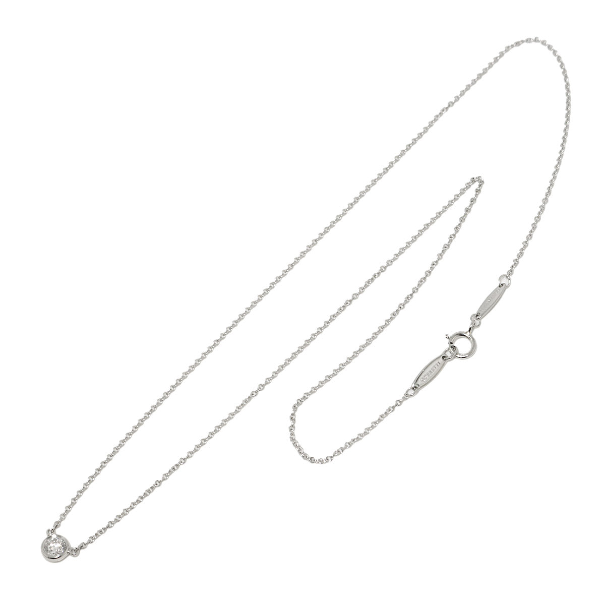 By The Yard Diamond Necklace Platinum