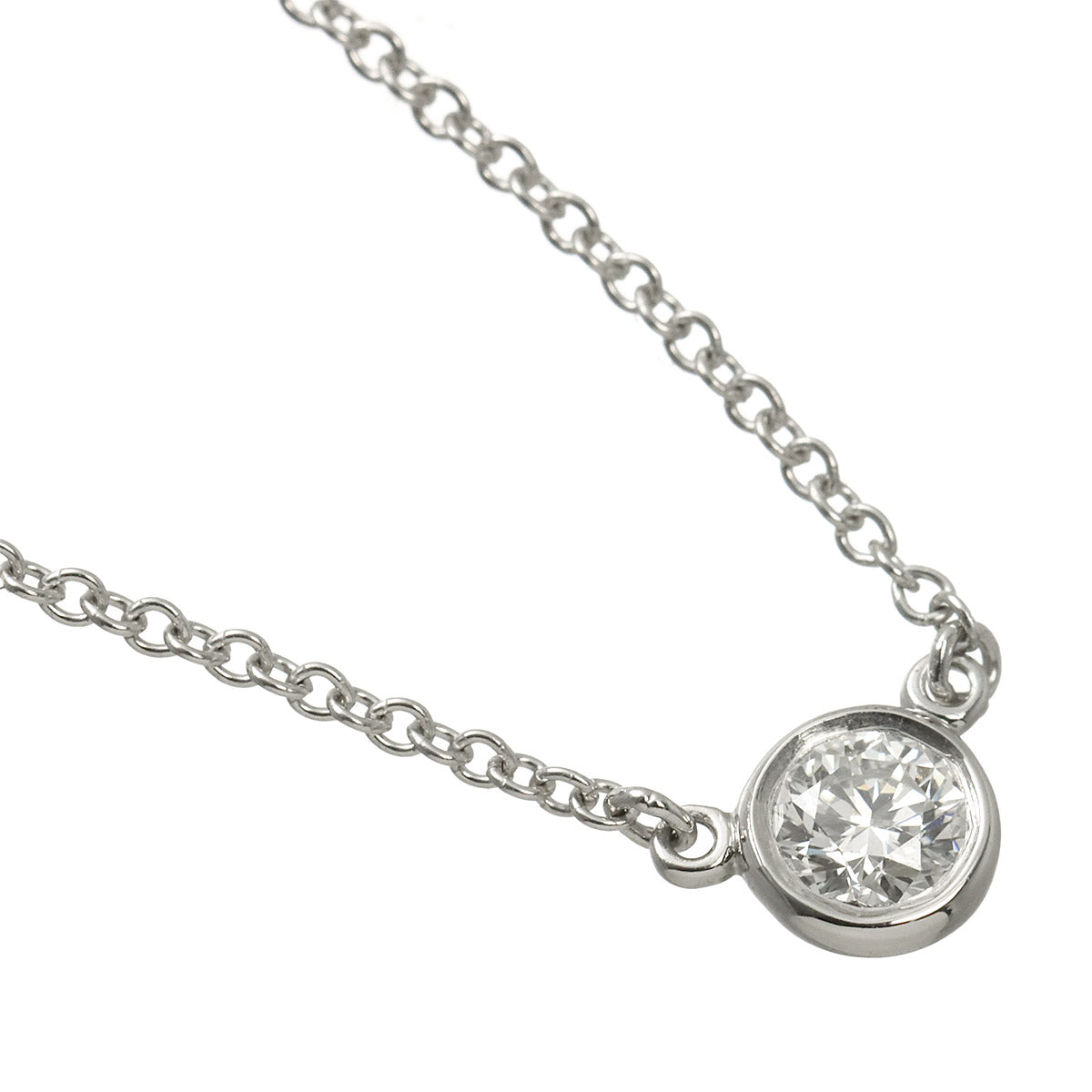 By The Yard Diamond Necklace Platinum