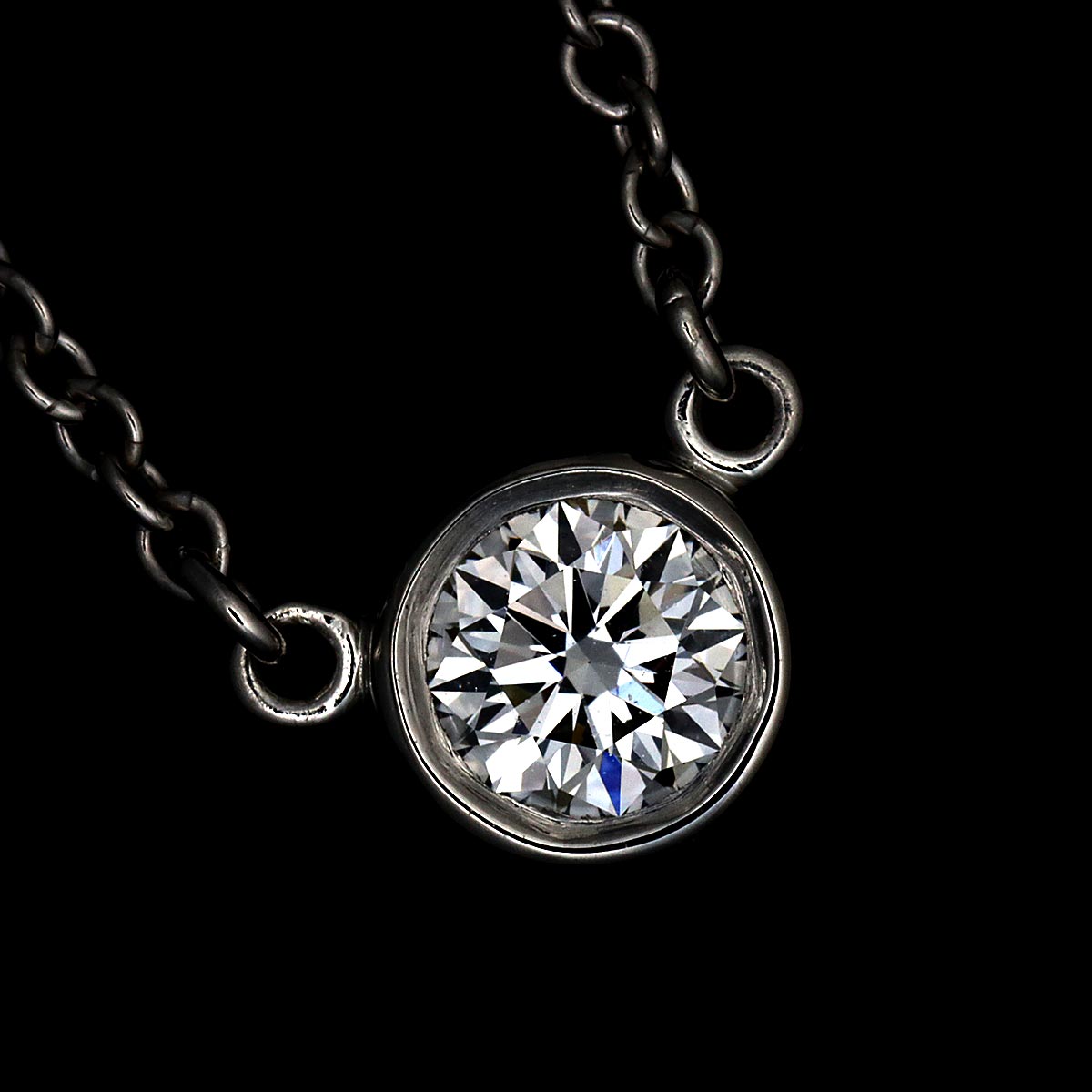 By The Yard Diamond Necklace Platinum