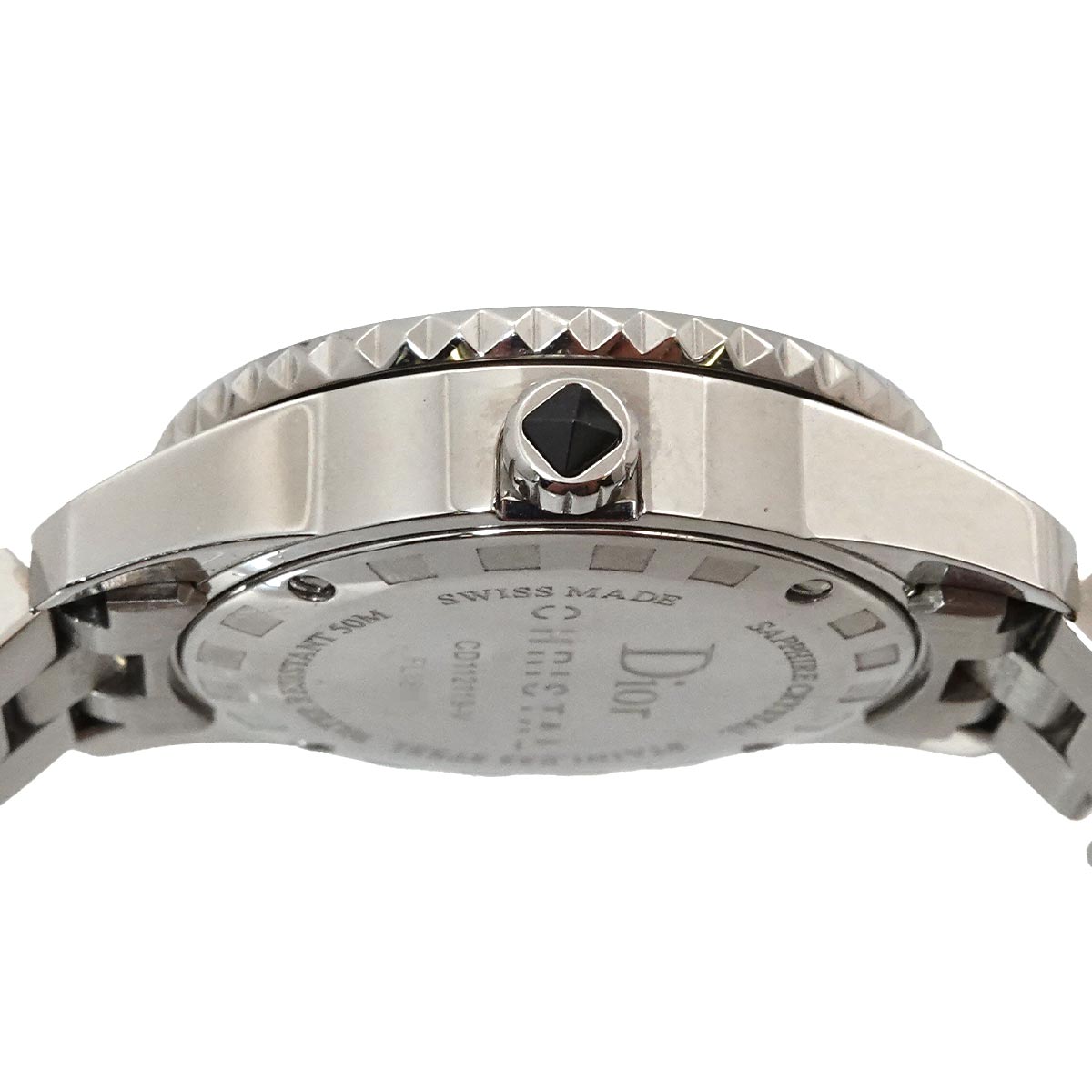 Christal CD112119 Bezel Diamond Black Sapphire Crystal