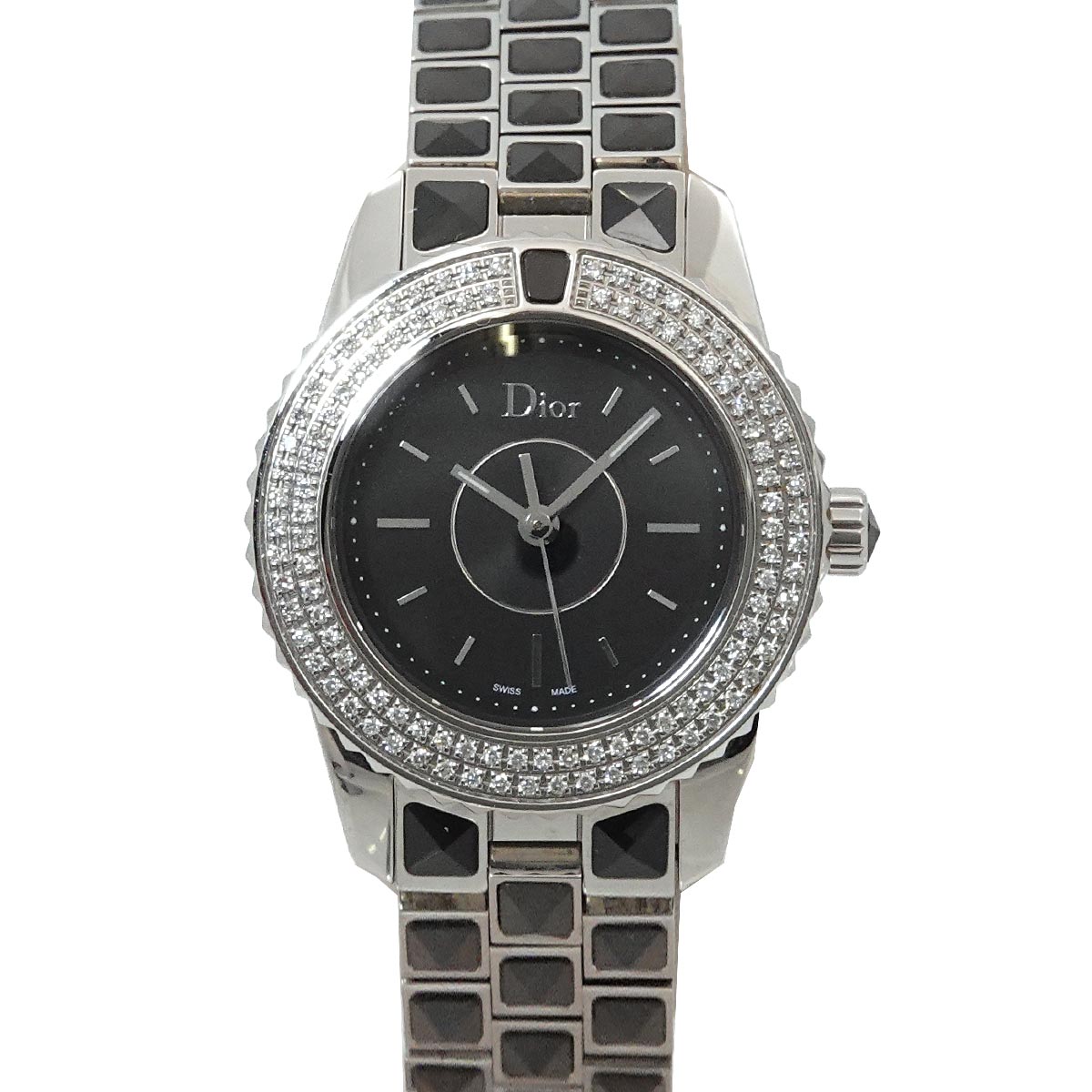 Christal CD112119 Bezel Diamond Black Sapphire Crystal