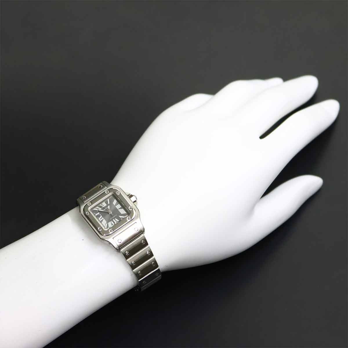 Santos Galbee SM W20066D6 Automatic Gray Dial Ladies Watch
