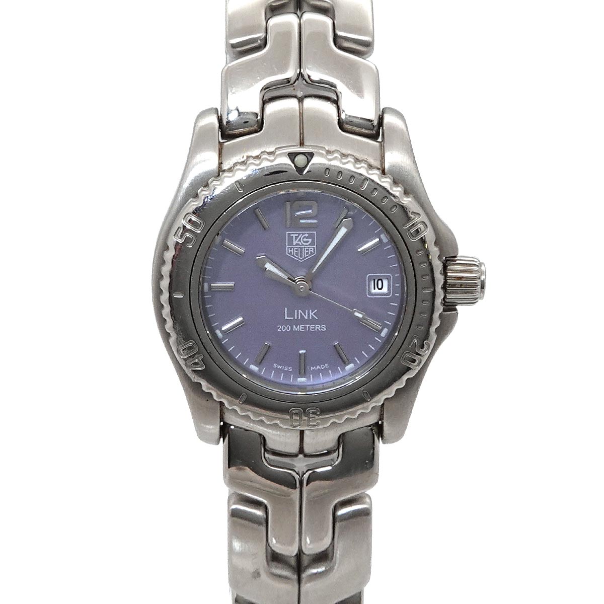 Link WT141G Blue Shell Dial Date Ladies Watch