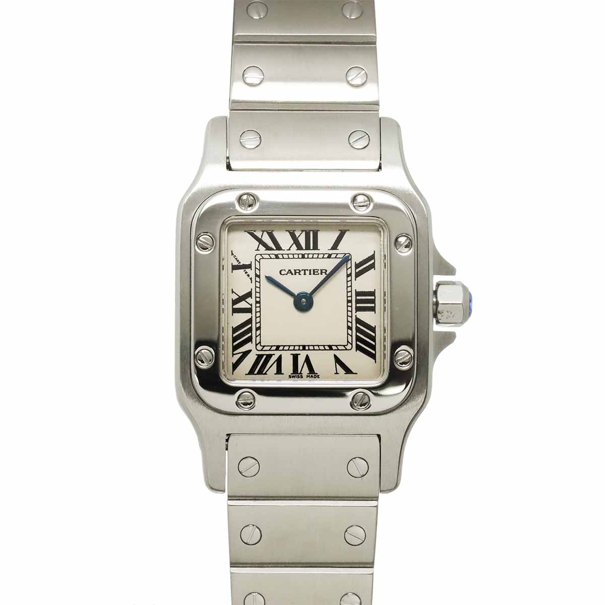Santos Galbee SM W20056D6 Cream Dial Quartz Ladies Watch