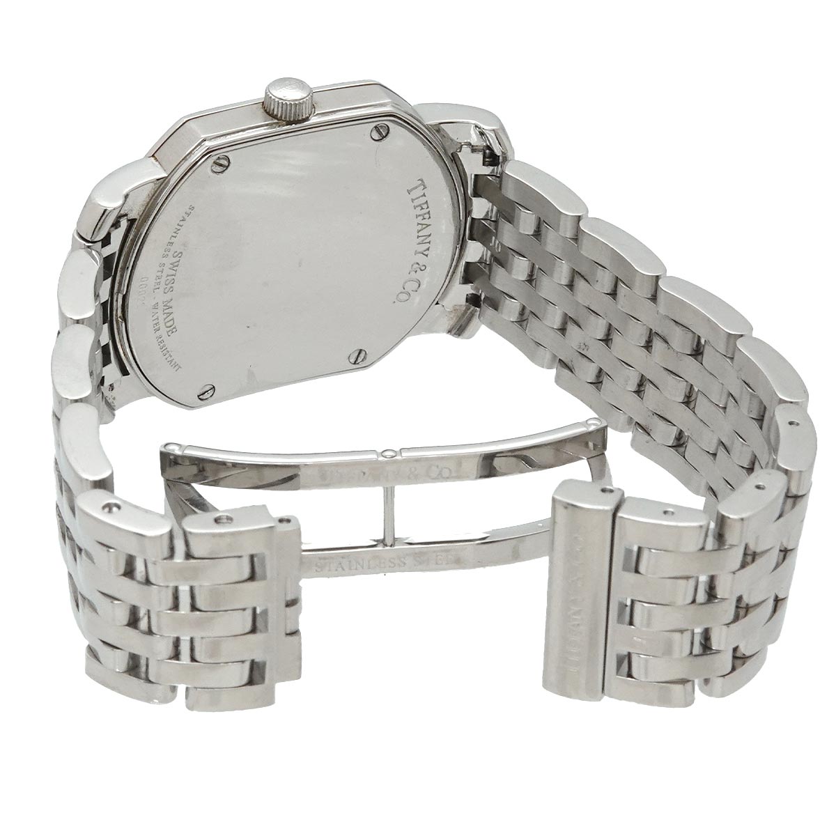 Mark Coupe Date Quartz Silver Dial Mens Wrist Watch
