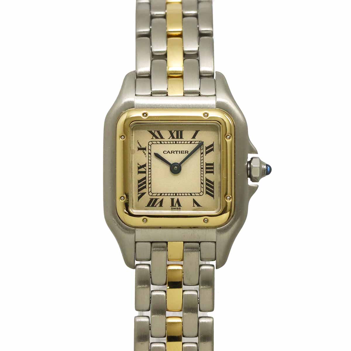 Panthere one Row SM Quartz W25029B5 YG Ladies Watch