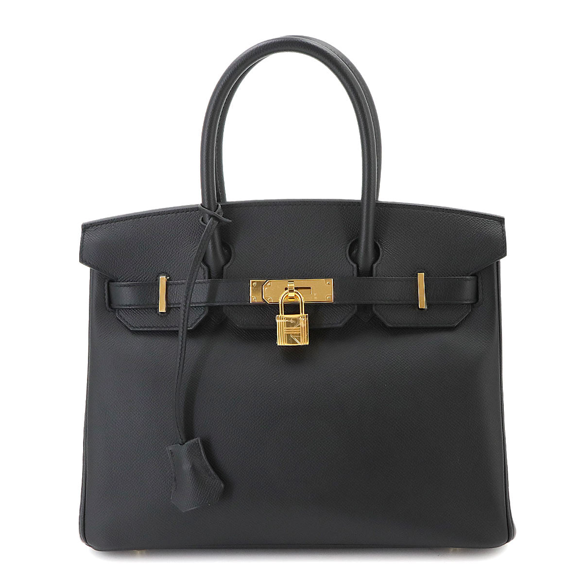 Birkin 30 Hand Bag Epsom Black Purse