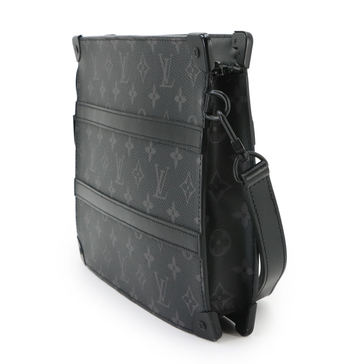 Monogram Eclipse Trunk Pochette Clutch Bag M45937 Purse