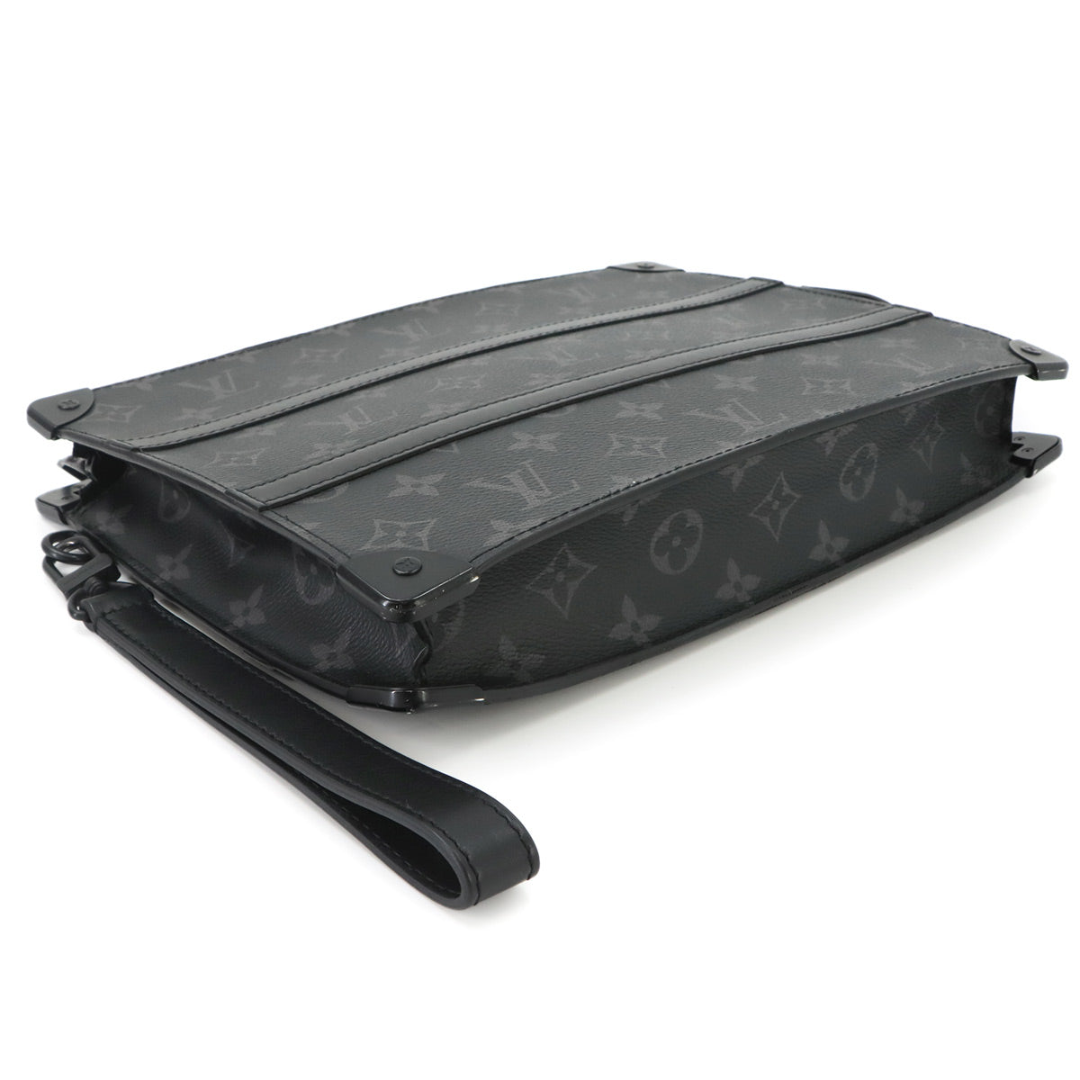 Monogram Eclipse Trunk Pochette Clutch Bag M45937 Purse