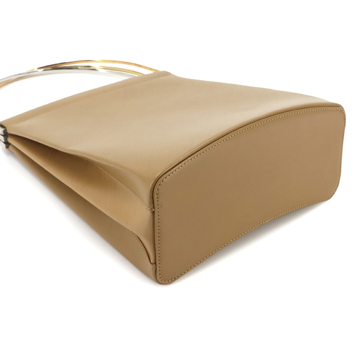 Trinity Hand Bag Leather Brown Purse