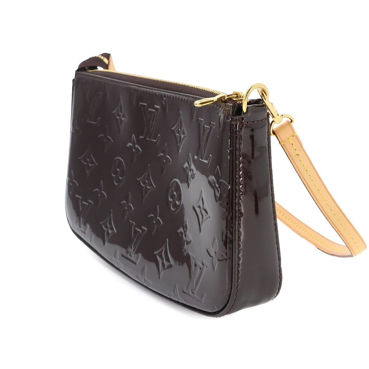 Vernis Pochette Accessoires Hand Bag Amarante M91576