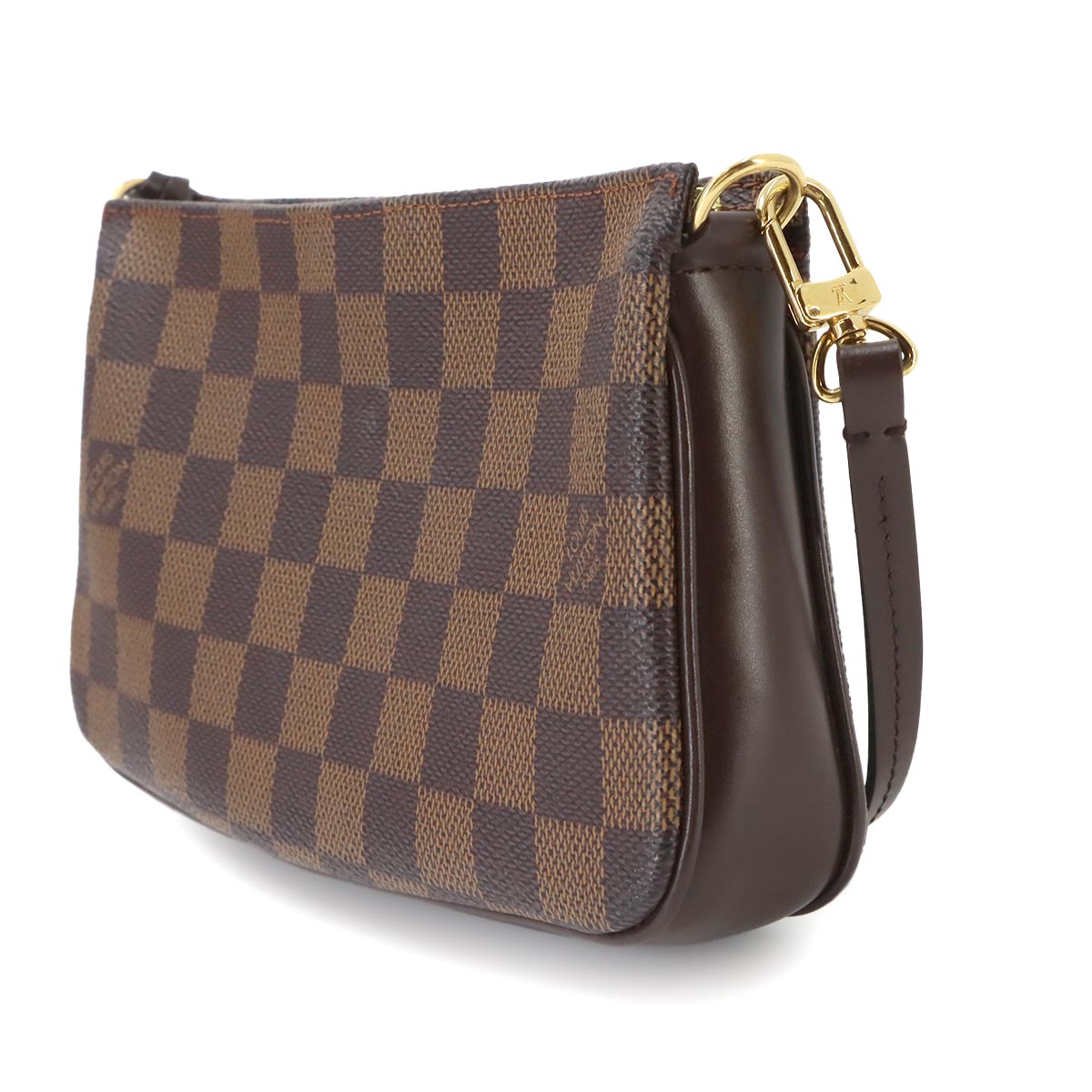 Damier Navona 2way Hand Shoulder Bag Ebene N51983 Purse