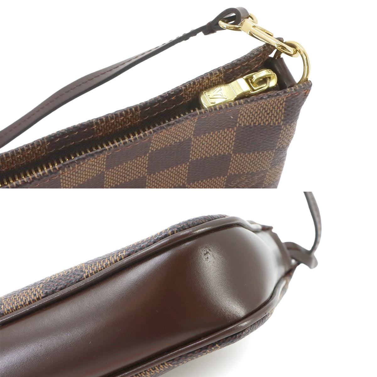 Damier Navona 2way Hand Shoulder Bag Ebene N51983 Purse