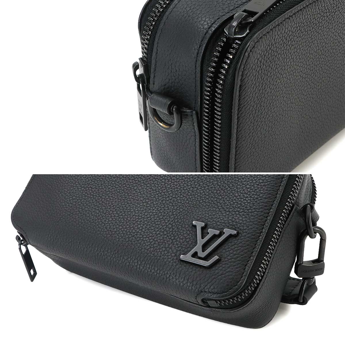 Aerogram Alpha Wearable Shoulder Wallet Leather M59161