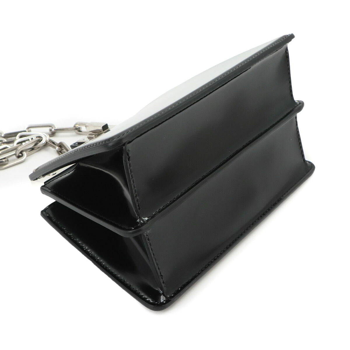Peekaboo Cut Petite Shoulder Bag Leather Black 8BN339 Purse