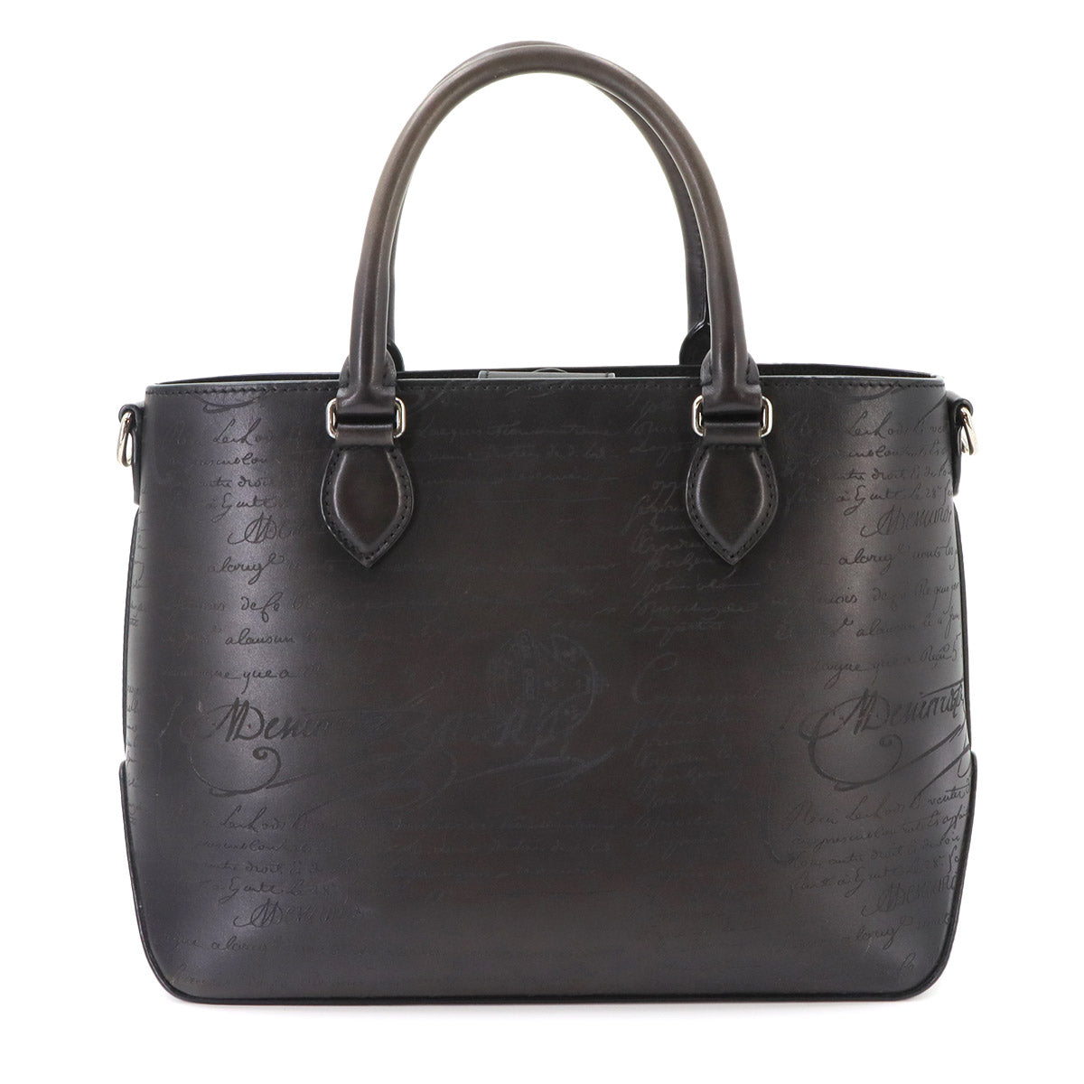Calligraphy Toujours Gulliver Tote Shoulder Bag Venezia Leather