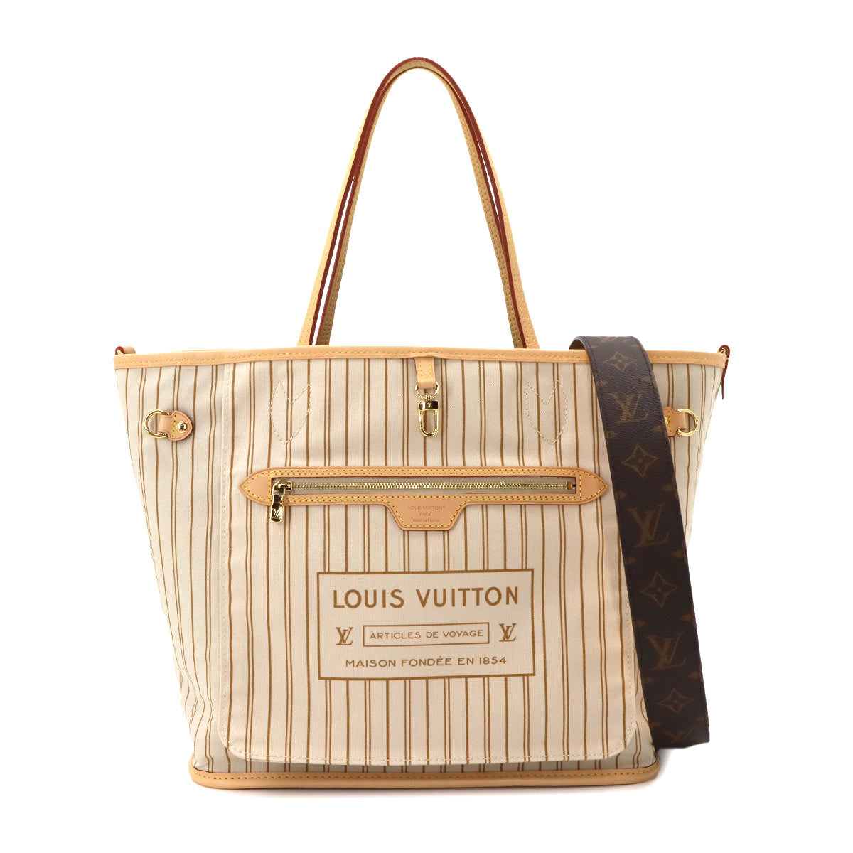 Neverfull Bandouliere Inside Out MM Tote Bag M28407