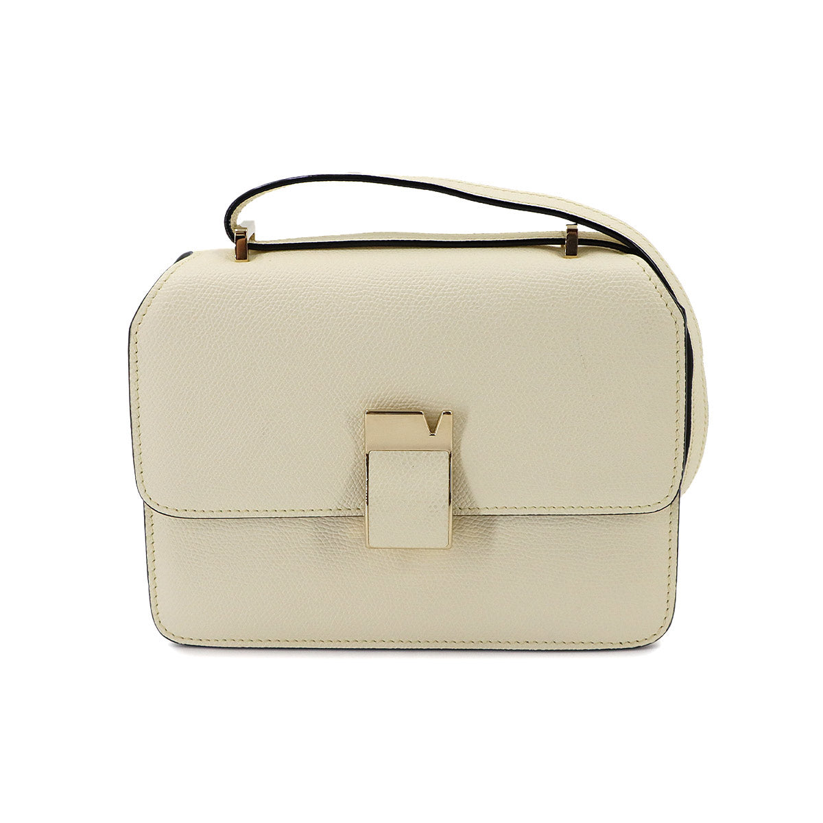 Nolo Small Shoulder Bag Leather White Purse