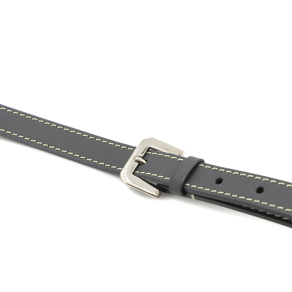Shoulder Strap PM Leather Gray