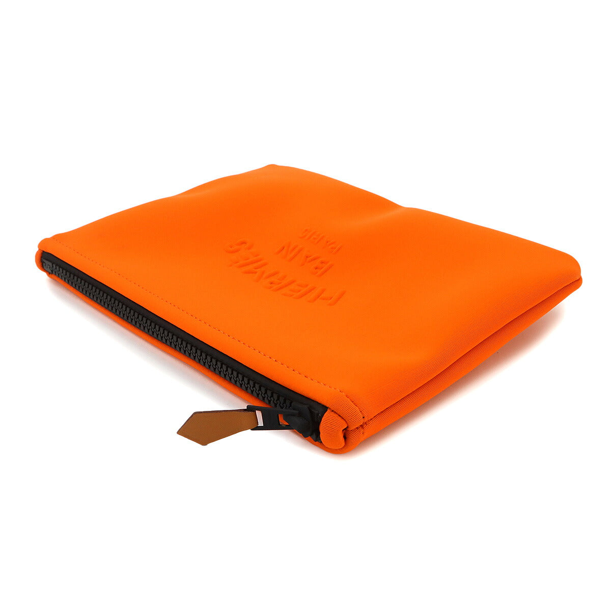 Neobain PM Pouch Nylon Polyurethane Orange Purse