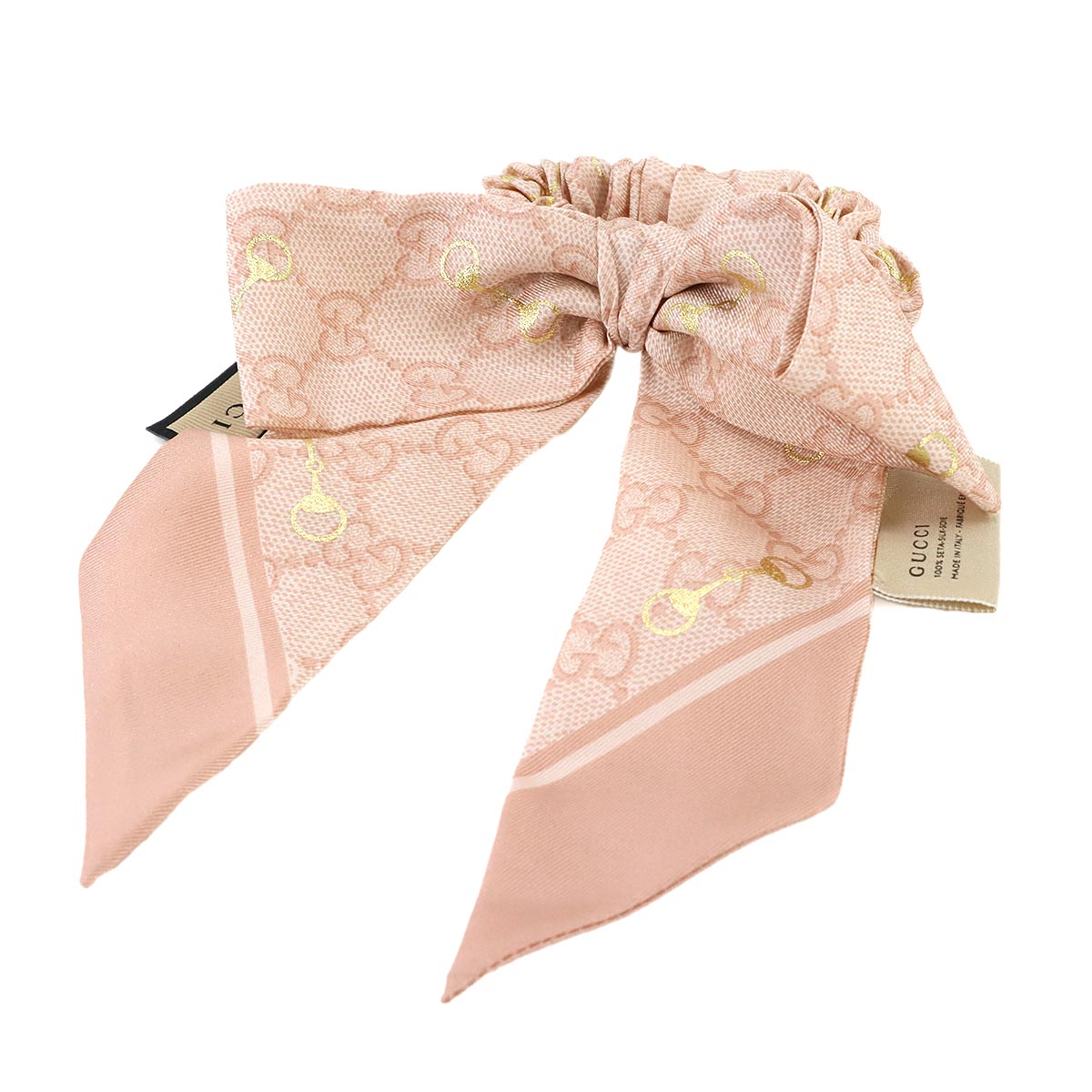 GG Silk Set Scrunchie Pink 770292 Hair Accessory