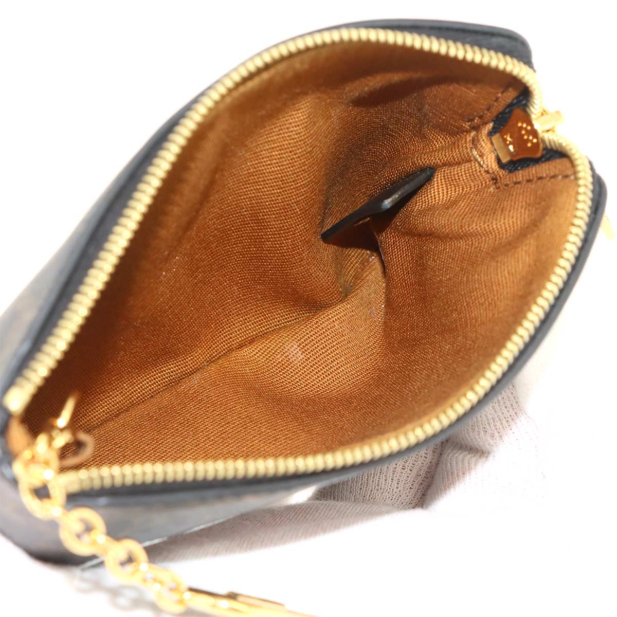 Triomphe Coin Case PVC Black 10C662CA2