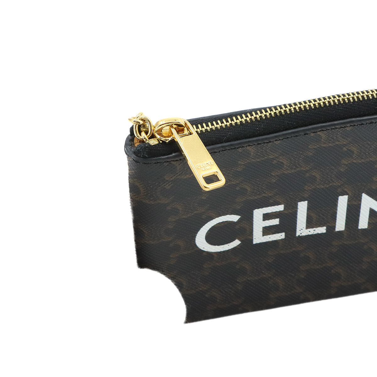 Triomphe Coin Case PVC Black 10C662CA2