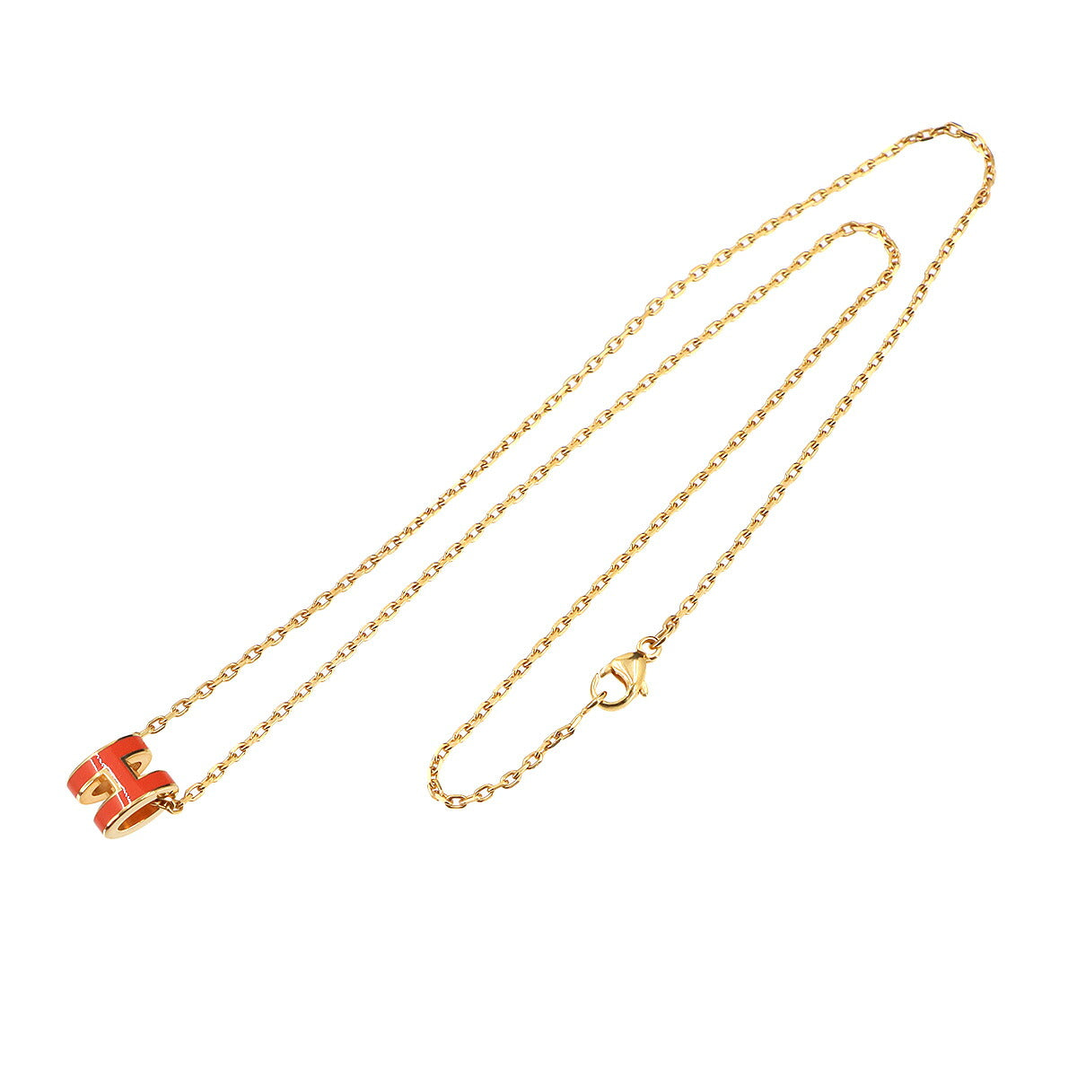 Mini Pop H Chain Necklace Capucine Gold Accessory