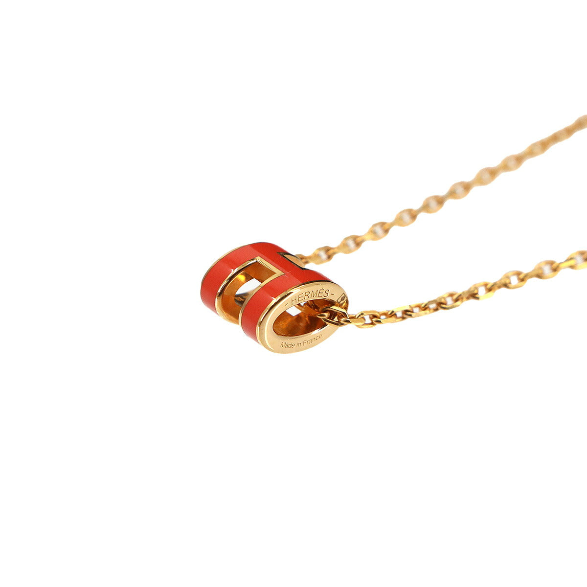 Mini Pop H Chain Necklace Capucine Gold Accessory