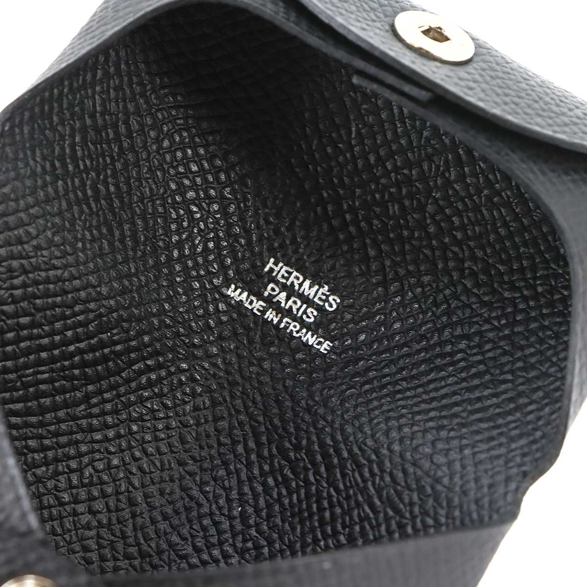 Bastia Coin Case Purse Epsom Black Noir