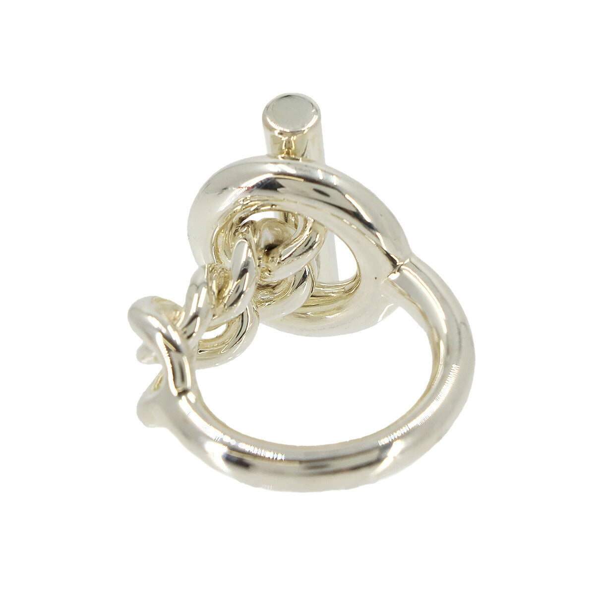 Chaine dancre Croisette Ring Large Ag 925 Silver