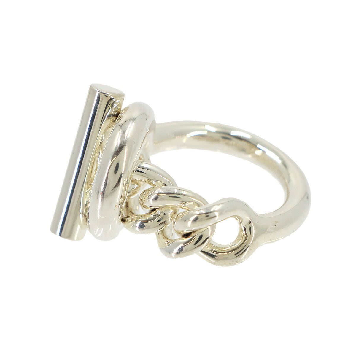 Chaine dancre Croisette Ring Large Ag 925 Silver