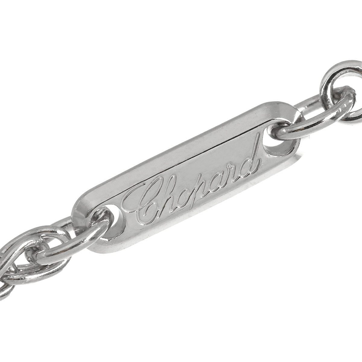 Happy Diamond Necklace 18K White Gold 750