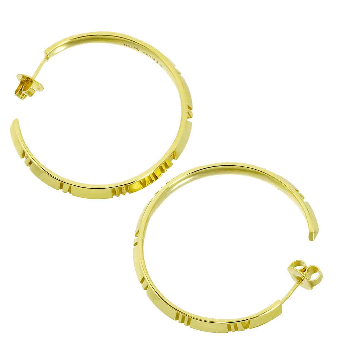 AtlasX Earrings Pierced 18K Yellow Gold 750