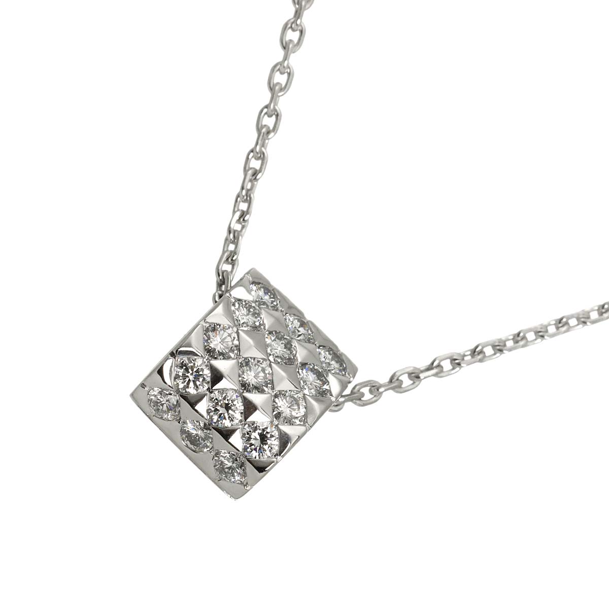 DIAMANT Diamond Necklace 18K WG 750