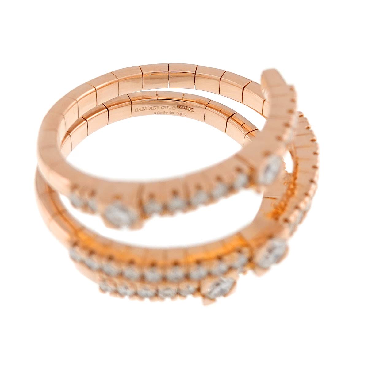 notte di san lorenzo Diamond Ring 18K PG 750 size7.25(US)