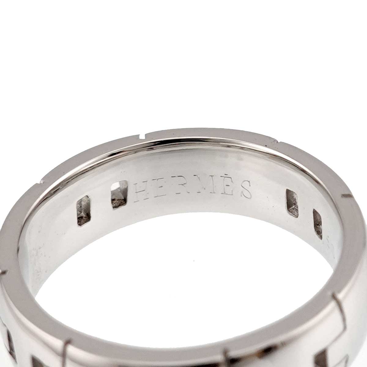 Hercules Ring 18K White Gold 750 Size50 5.25(US)