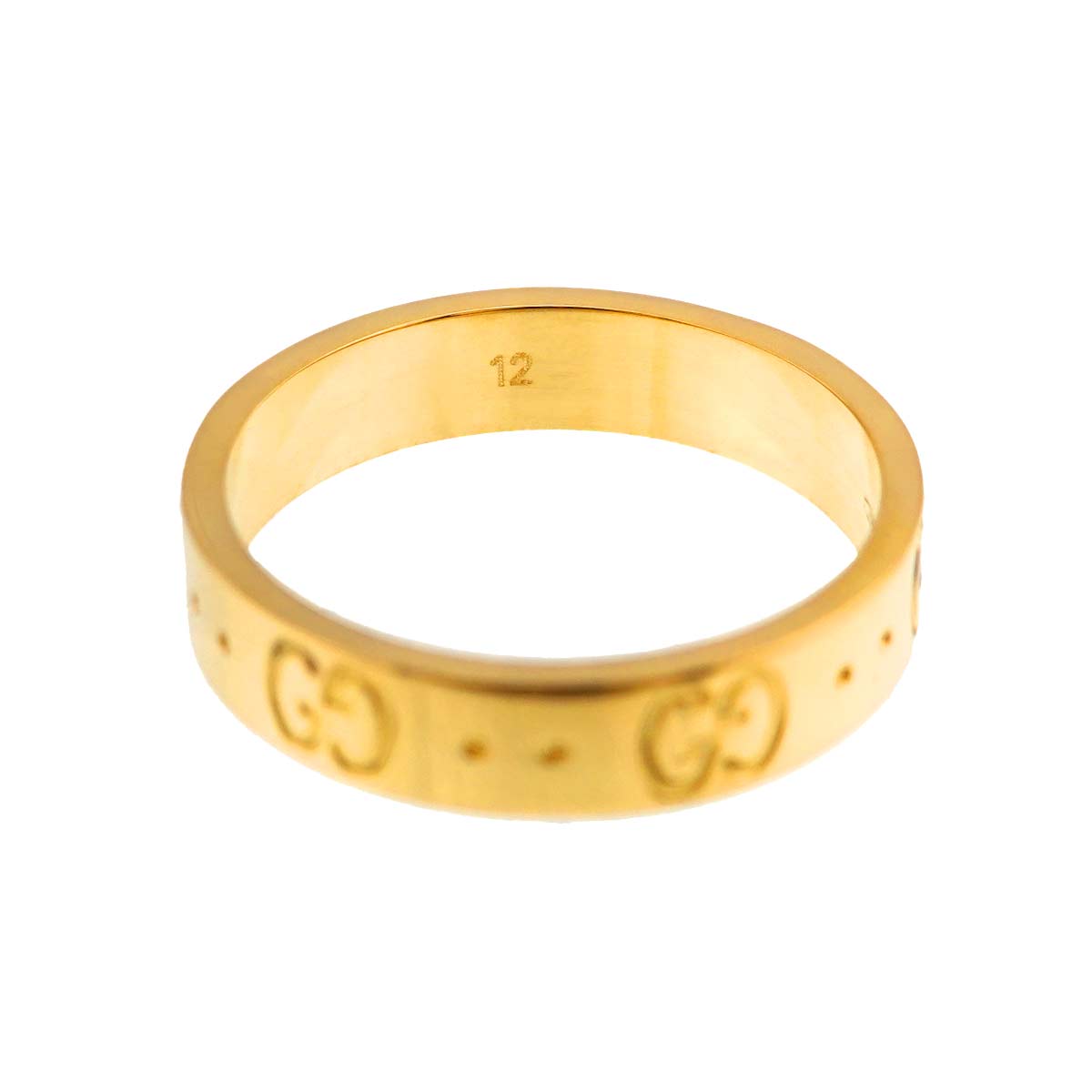 Icon Ring 18K Yellow Gold 750 Size12 5.75-6(US)