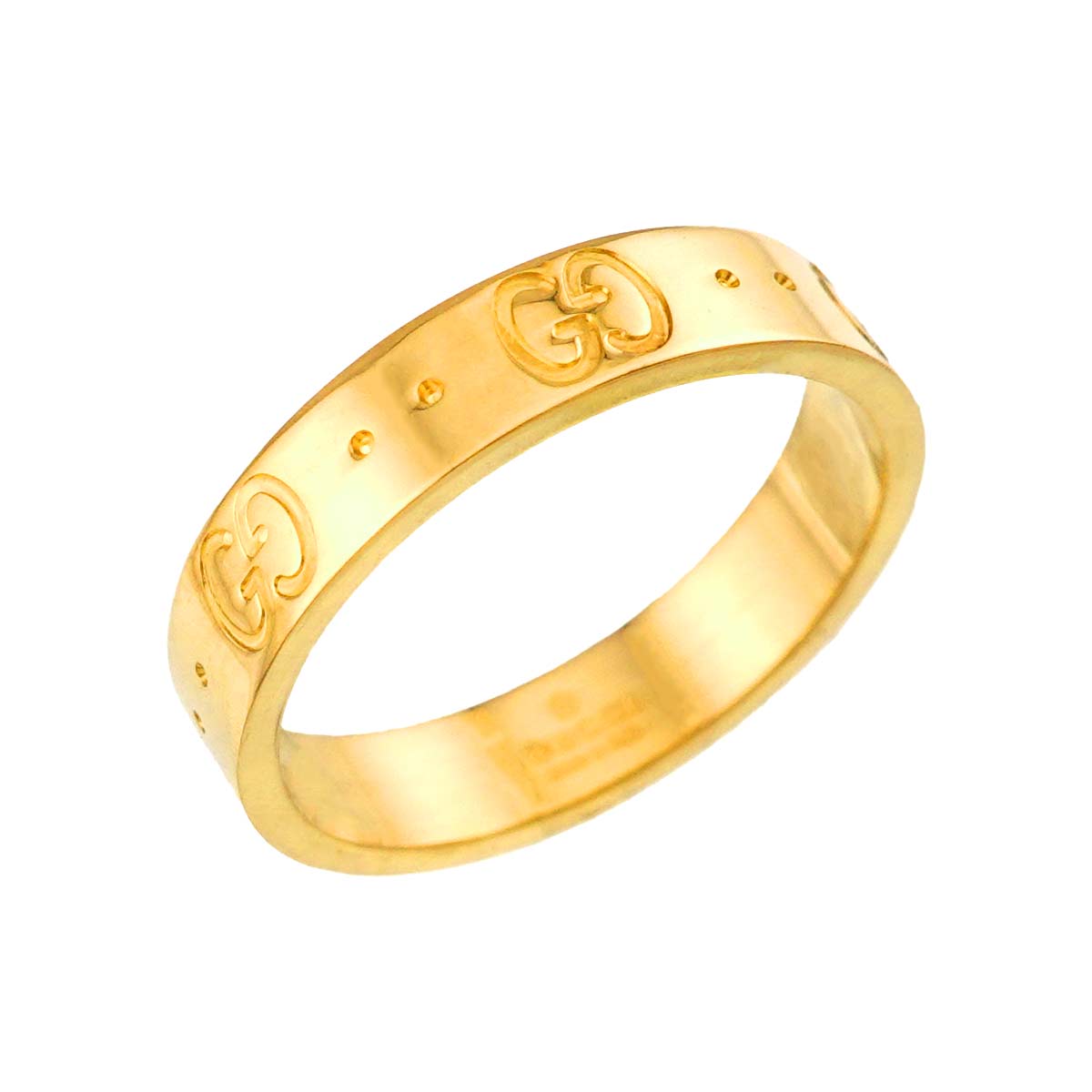 Icon Ring 18K Yellow Gold 750 Size12 5.75-6(US)