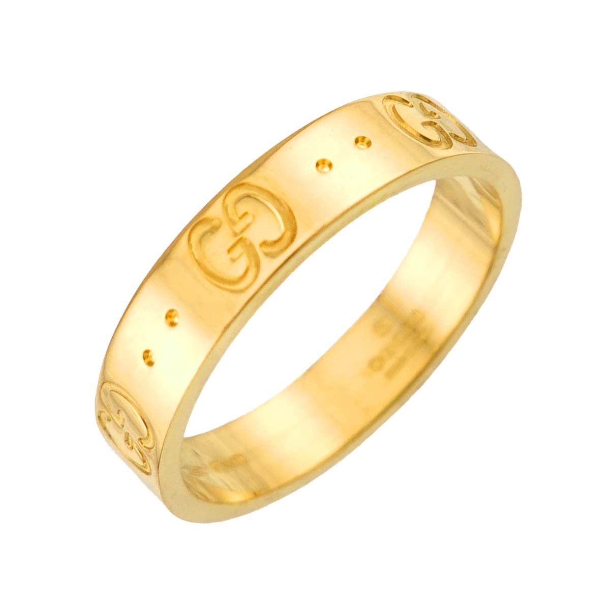 Icon Ring 18K Yellow Gold 750 Size12 5.75-6(US)