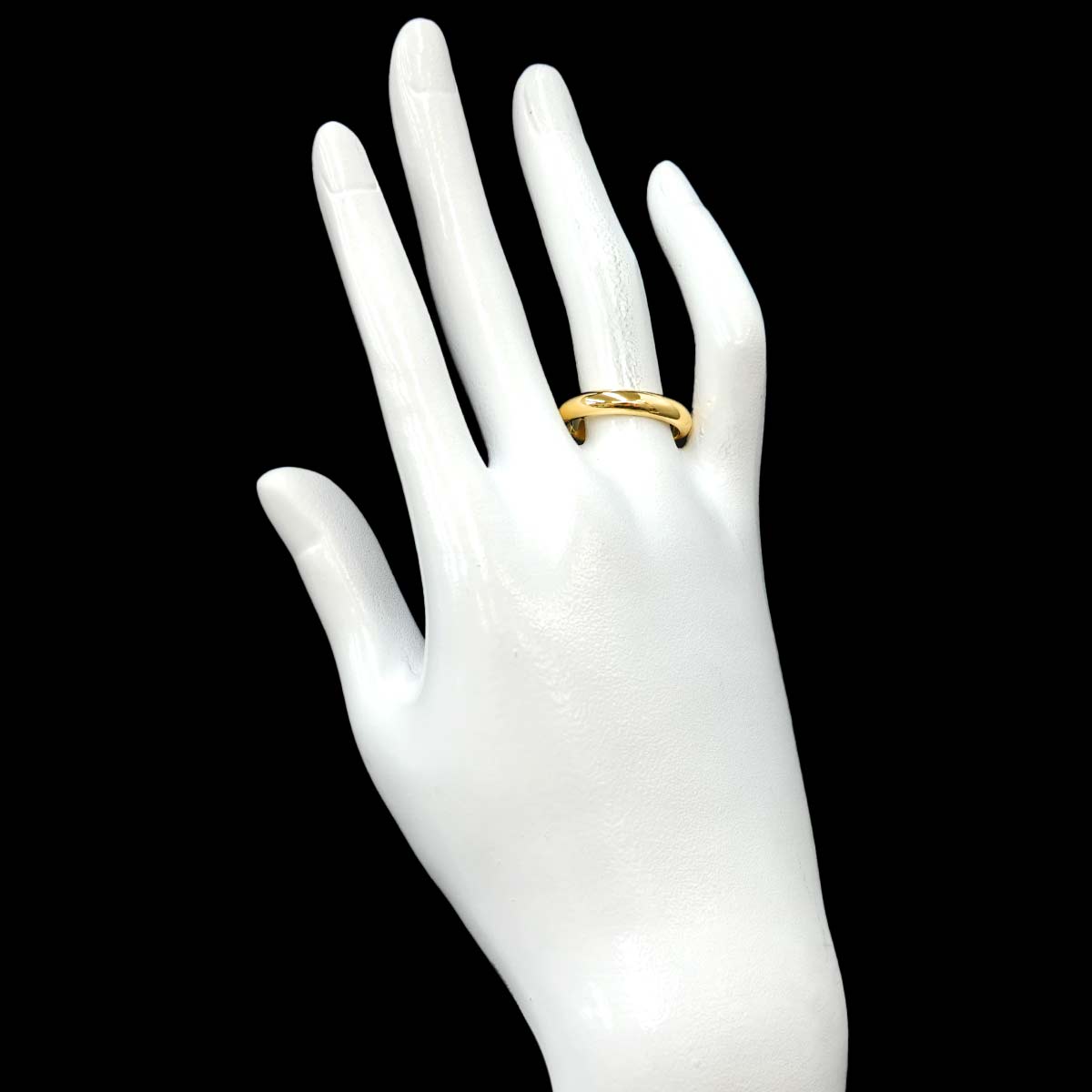 1895 Classic Band Ring 18K YG 750 size57 7.75-8(US)